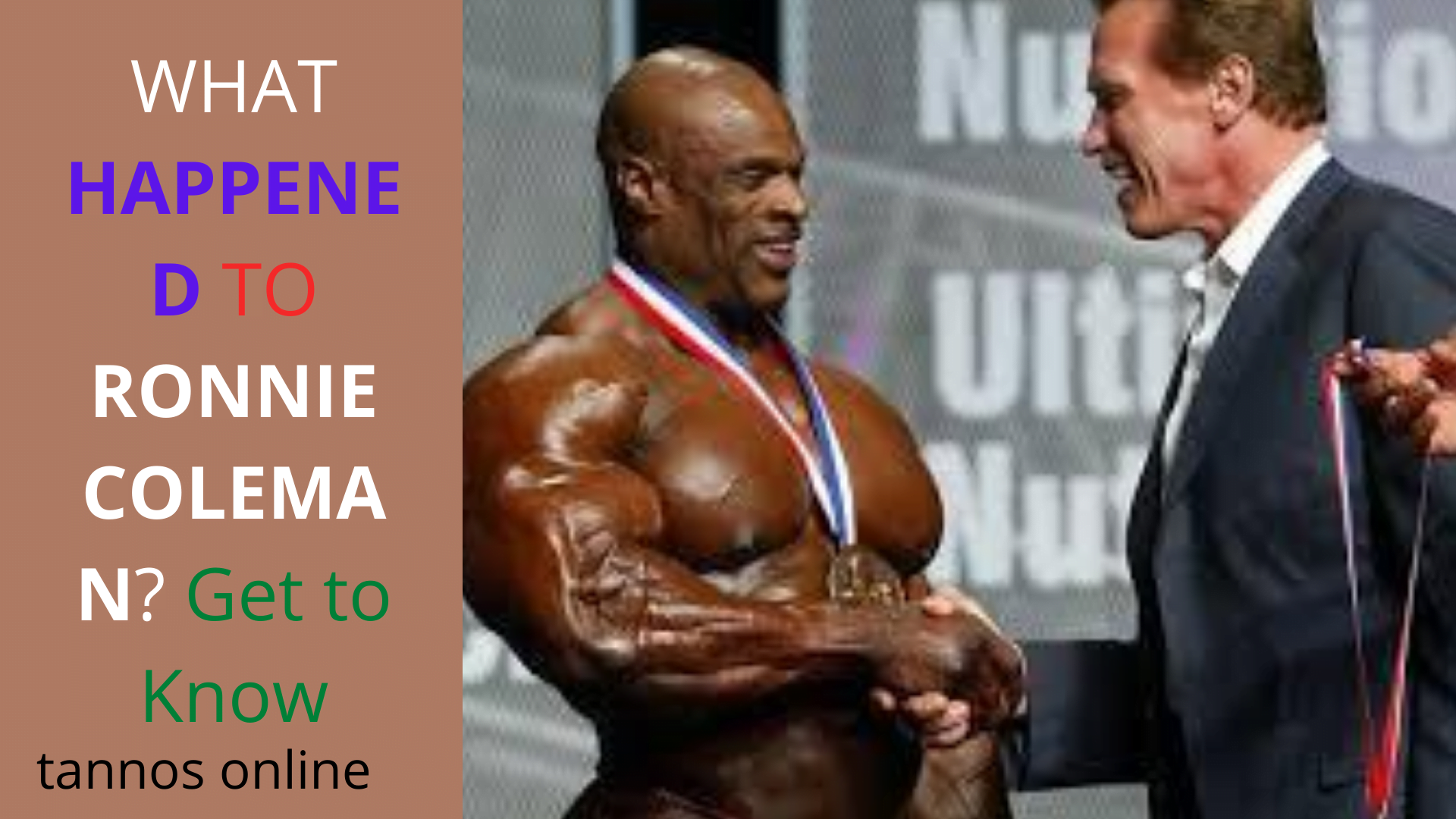 What happened to ronnie coleman